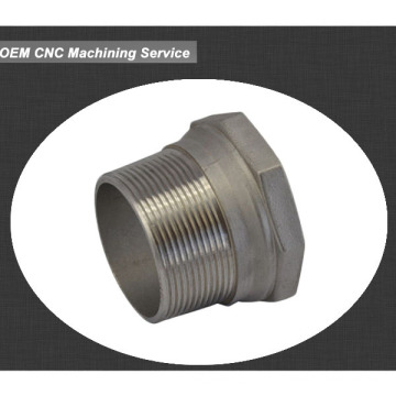 aluminum cnc machined parts metal sleeve bushing grooved bushing